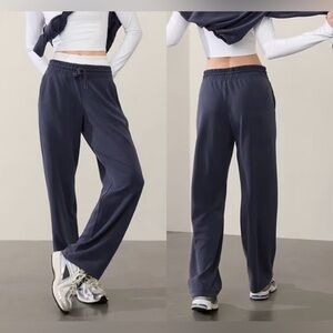 Athleta Seasoft Midrise Pants Size S (Navy)